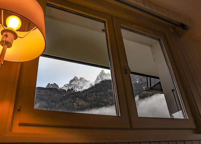 Appartement Lyret centre Chamonix, Vue d\'exception