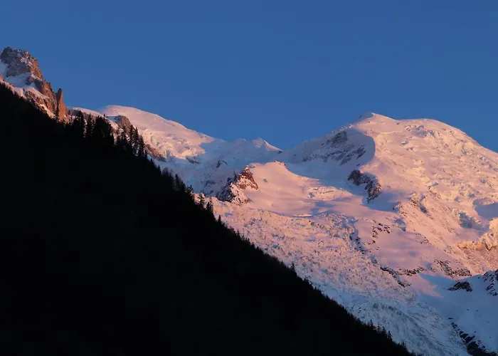 Appartement Lyret centre Chamonix, Vue d\'exception